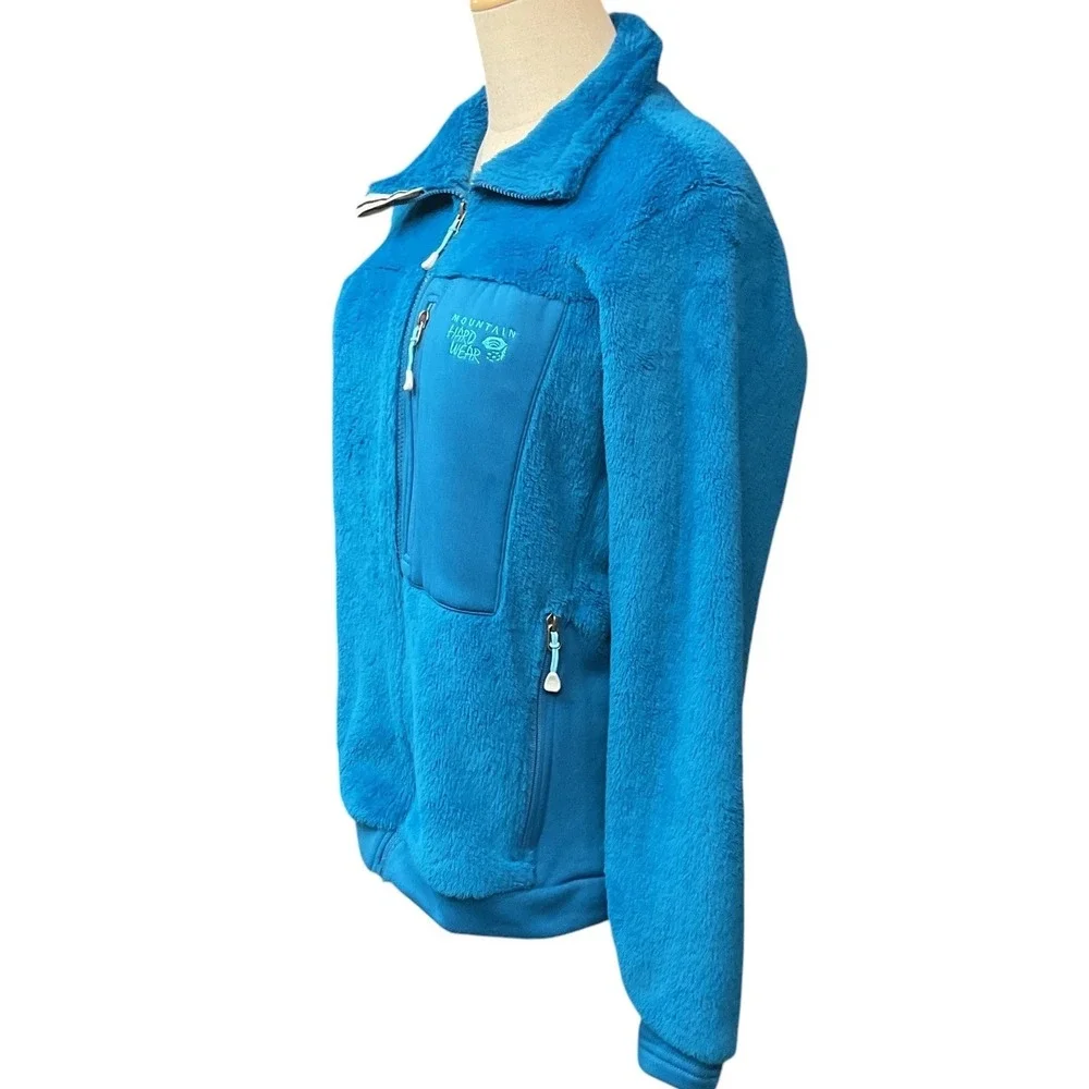 Mountain Hardwear Women's Monkey Woman Fleece Full Zip Jacket Blue Size‎ Medium